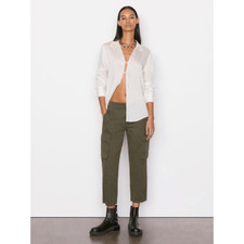 Frame Relaxed Utility Pant Olive Size 29