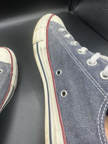 Converse All Star Unisex Blue Denim Stone Wash Low Top Sneaker / Schuhe - UK 7 - Bild 17 von 23
