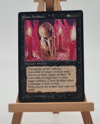 Curse Artifact The Dark Magic Karte MTG englisch (Curse Artifact)