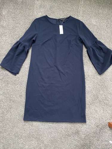 NWT Banana Republic Factory Store Women Navy Blue Casual Dress Small