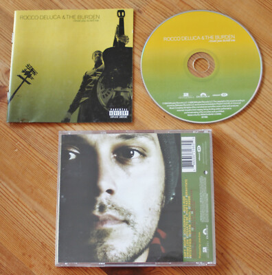 CD - Rocco Deluca & The Burden - I trust to you kill me