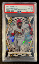 2022 Bowman Invicta Chrome Jordan Walker RC #'d /150 Atomic Refractor PSA 10 💎
