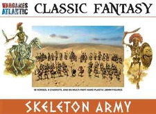 Wargame Atlantic Skeleton Army Boxed Set 28mm 85 Models