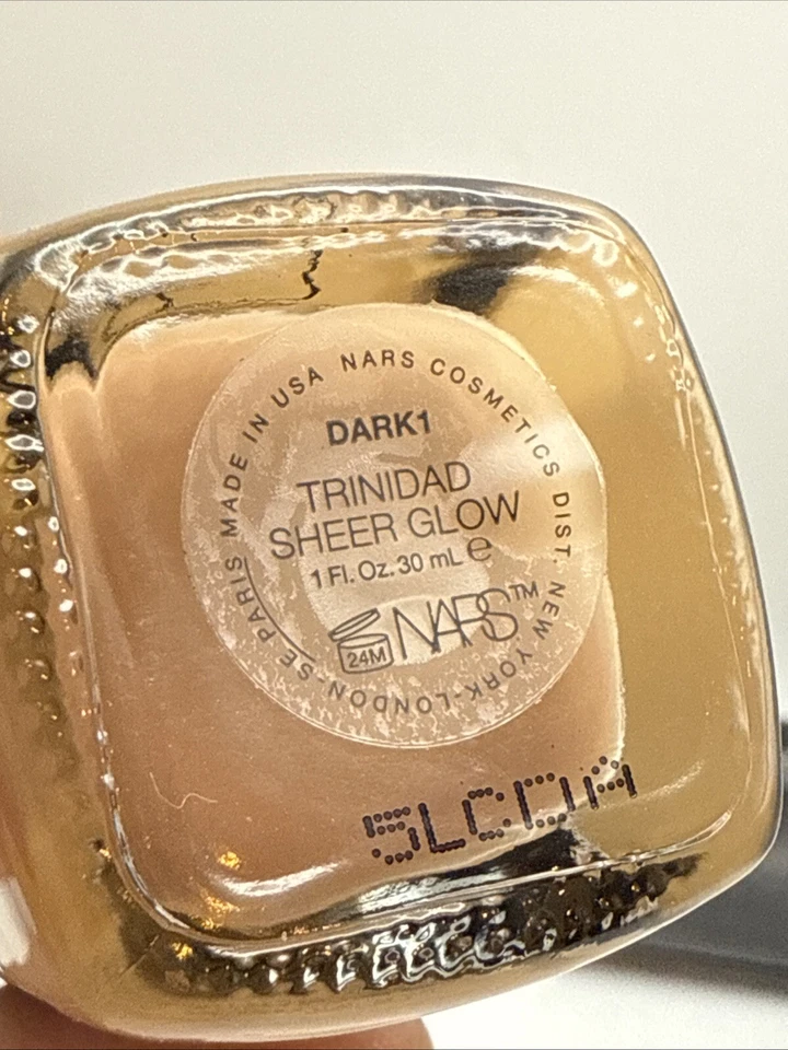 Nars Trinidad Sheer Glow Foundation dark 1  6413 1.0 Oz. Unused - Image 4 of 4