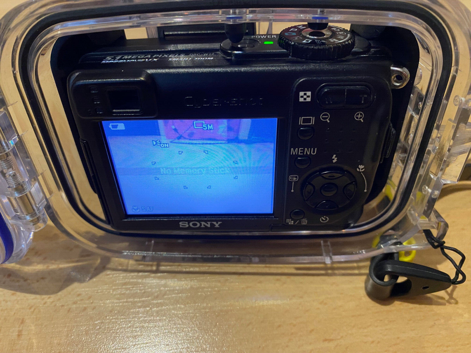 Sony Marine Pack MPKWA underwater camera case for Sony Cybershot