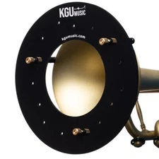 Trumpet Deflector by KGUbrass, trumpet sound mirror, trumpet deflector BLACK