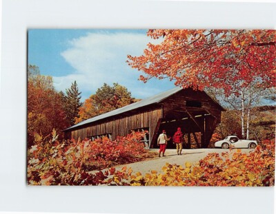 Postcard Old Covered Bridge