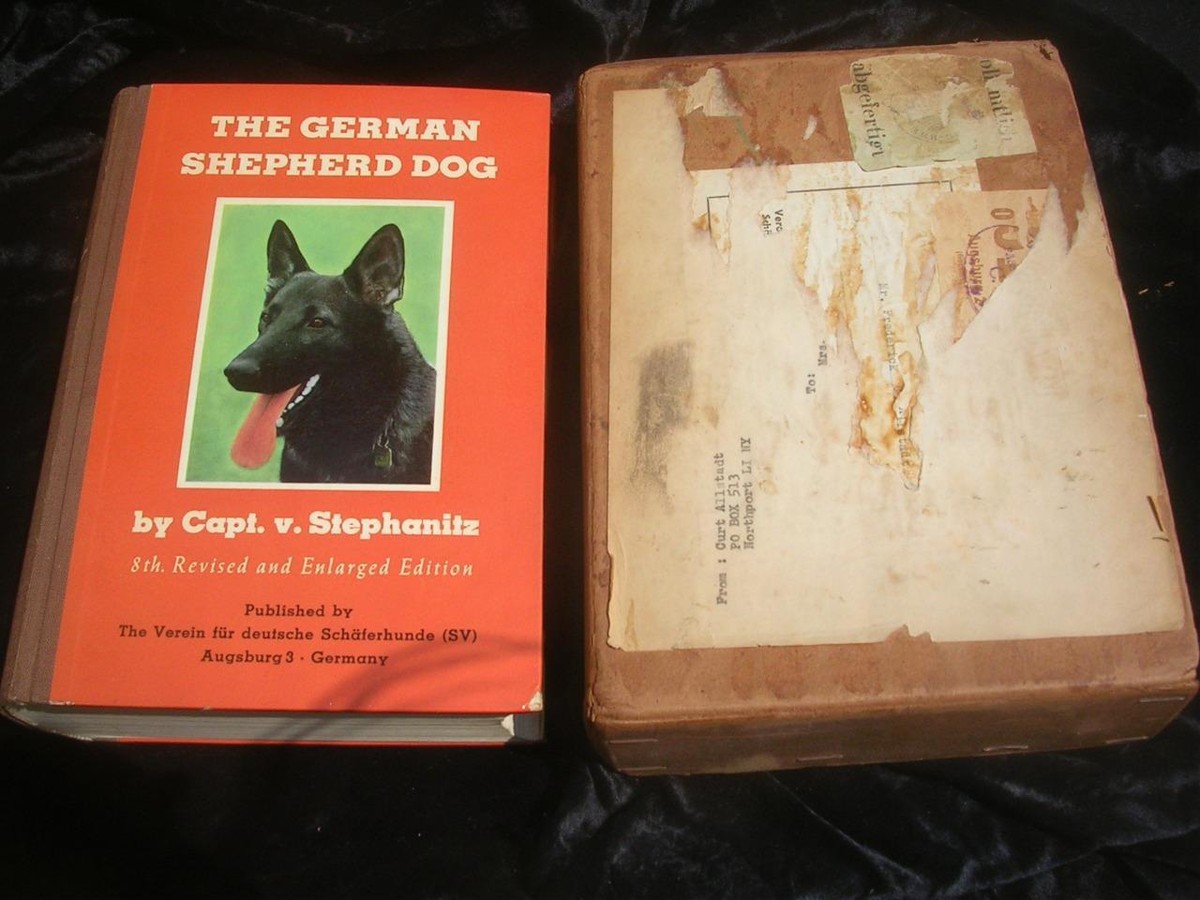 Rare The German Shepherd Dog by V Stephanitz SIGNED by 3rd SV