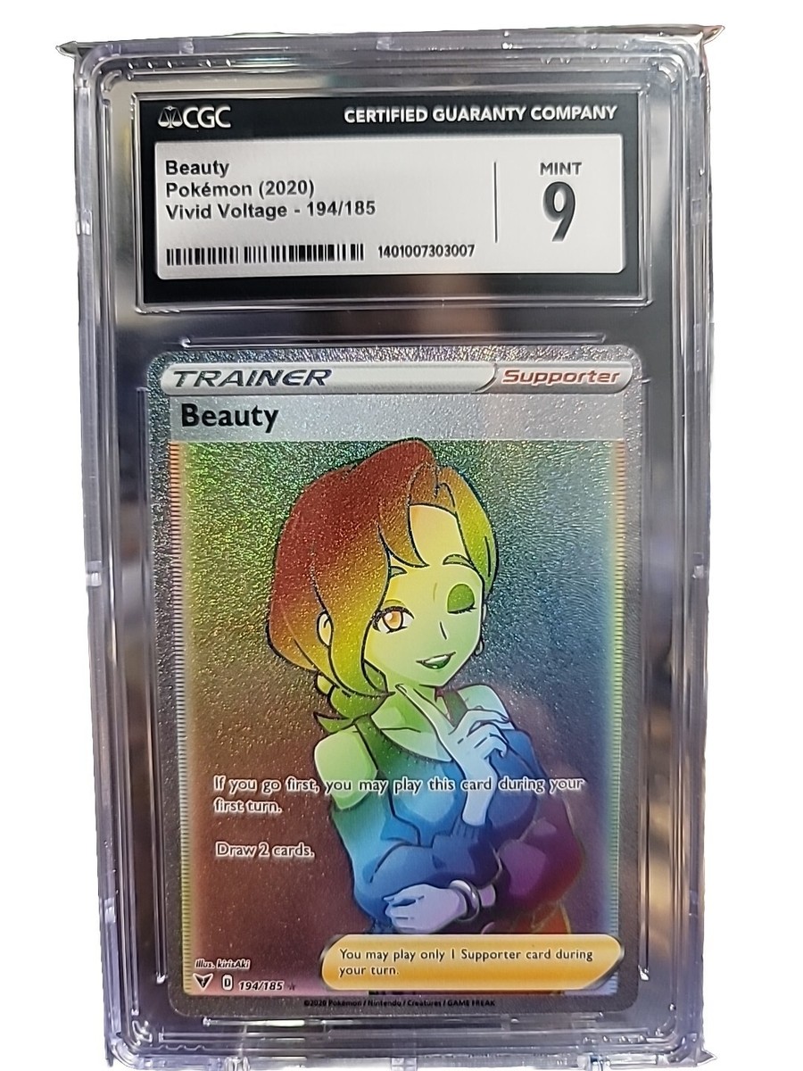 CGC 9 MINT BEAUTY #194 SECRET RARE VIVID VOLTAGE POKEMON TCG 2020 | eBay CGC 9 MINT BEAUTY #194 SECRET RARE VIVID VOLTAGE POKEMON TCG 2020 | eBay