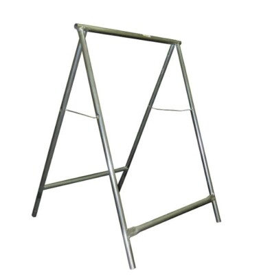 Folding Table Horse Legs Saw Table Legs with Zinc Coating 2 Piece Set