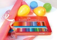 FABER-CASTELL Farbstift Colour Grip 12,24,36,48er Metalletui