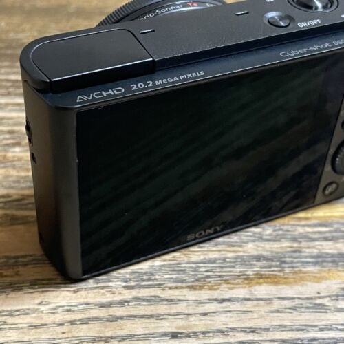 Sony Cyber-shot DSC-RX100 fotocamera digitale compatta 20,2 megapixel nera scheda di memoria casuale - Foto 8 di 10