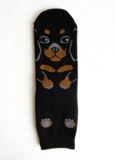 Black  Tan Dachshund Puppy Women's Socks