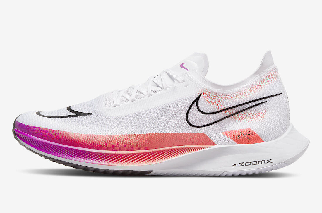 Nike ZoomX Streakfly White Flash Crimson Red Pink Violet Nike ZoomX Streakfly White Flash Crimson Red Pink Violet