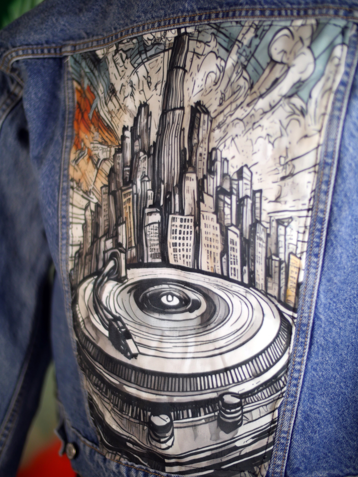 Record City Jean Jacket - image 5