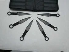 12 Pack 6.75 in Beginner/Practice Throwing Knives With Case