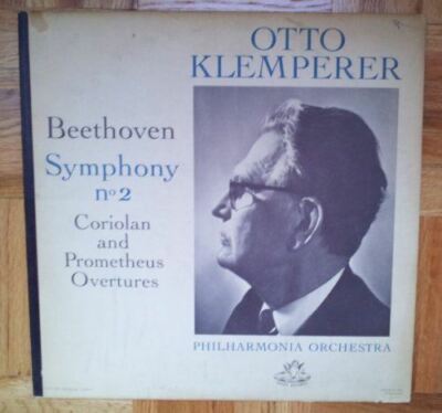 Symphony No 2. Coriolan And Prometheus Overtures. [Vinyl] Ludwig van Beethoven; 