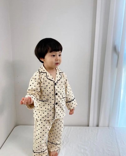Kids Pajama Sets Children's Clothing Cotton Pajama Set for Boys Girls Two-piece - Picture 22 of 25