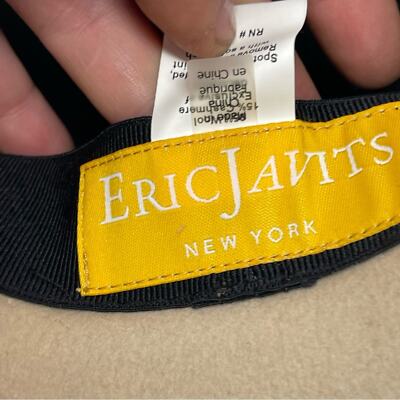 Eric Javits light oat cream wool cashmere hat with wide brim Eric Javits light oat cream wool cashmere hat with wide brim  main image 2