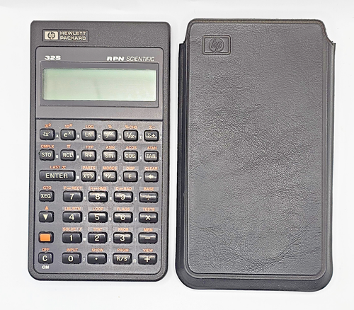 🔹Calculette Hewlett-Packard HP 32S RPN Scientific Calculator + Étui 🔹 - Photo 3/3