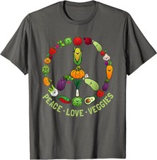 Funny Vegetarian Gift Cool Vegan Veggie Veganism Unisex T-Shirt