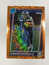 2021 Donruss Optic Dwayne Eskridge Rated Rookie Orange Circles  /79 Seahawks
