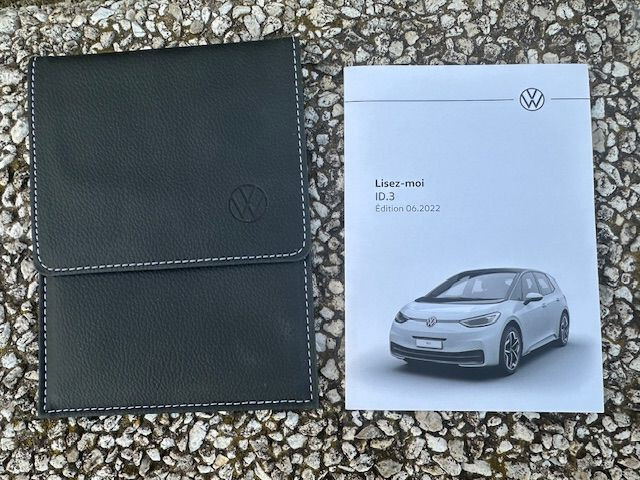 Guide Utilisation ID3 Volkswagen avec Housse de Protection Noire