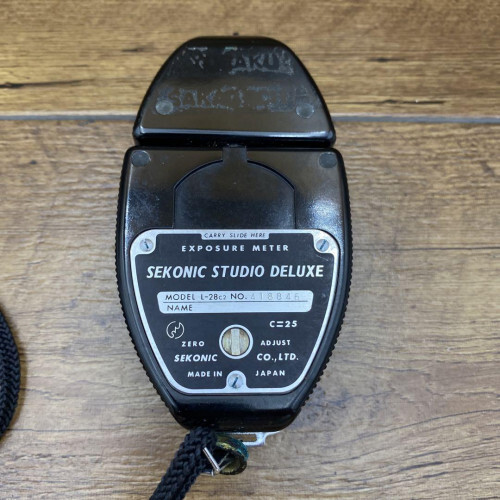 SEKONIC Studio Deluxe L-28C2 Exposure Meter Camera Used limited