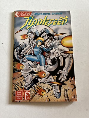 Appleseed Comic Book 3 Volume 1 Eclipse Comics 1989