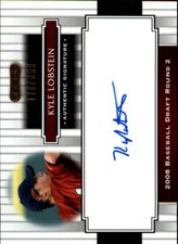 2008 Razor Signature Series #141 Kyle Lobstein Auto /699 - NM-MT