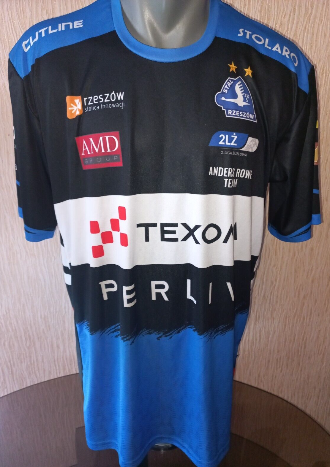 FILA Maglietta in jersey Polonia Stal Rzeszow Anders Rowe Team speedway (taglia XL 2XL)