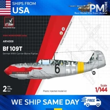 Armory 14309 Messerschmitt Bf 109T  "Flugzeugträger Jäger" Plastic model 1/144