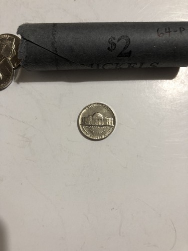 1964 Jefferson Five Cent Nickle-mint Error Coin DDO024 DDR017 Uncirculated Roll - Picture 14 of 22