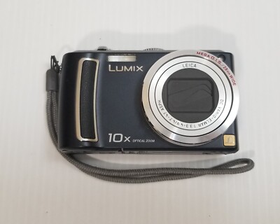 Panasonic Lumix DMC-TZ4 Digital Camera 10x Zoom 8.1MP Black/Gray