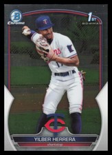 2023 Bowman #BCP-86 Yilber Herrera Minnesota Twins Chrome Prospects