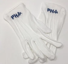 MASONIC FREEMASON PHA EMBROIDERED DRESS GLOVES (one size fits most)