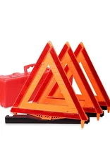 CARTMAN 3 Pack Warning Triangle DOT Approved Identical to United States FMVSS...