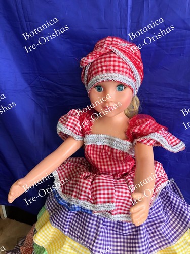 Doll muñeca Grande Fina Elegant religion yoruba ifa Santeria - Picture 36 of 52