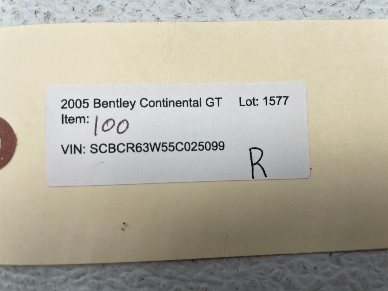 03 04 05 06 07 Bentley Continental GT Radiator Cooling Fan W/Motor 6.0L 1577 OEM