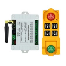 DC12/24/36V 4CH Remote Control Switch Relay RF Transmitter 433MHz Receiver