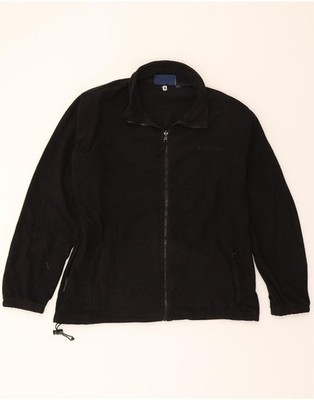 MOUNTAIN STORAGE Herren Fleecejacke UK 40 Large schwarz Polyester CI02