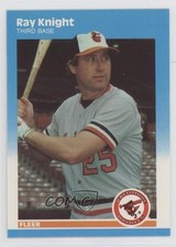 1987 Fleer Update Ray Knight #U-58 te2