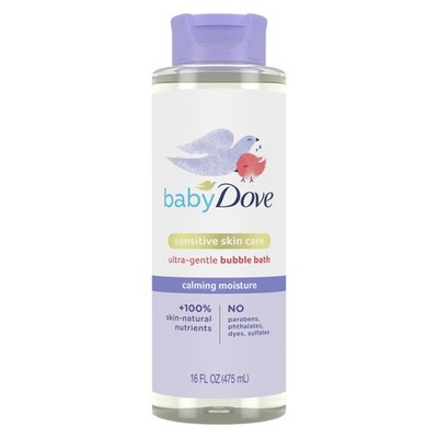 Baby Ultra-Gentle Bubble Bath Calming Moisture Sensitive Skin, 16 oz