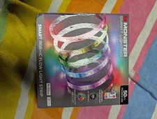 Monster Smart Lighting RGB-IC Flow Light Strip 50ft