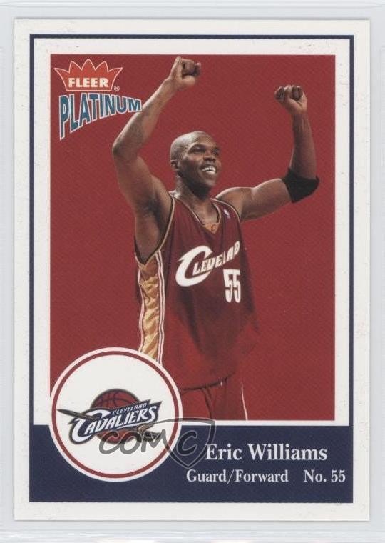 2003-04 Fleer Platinum Eric Williams #32 0a1