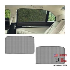 2PCS Car Window Shade, 18.9" 31.1" Auto Rear Side Window 2pcs 18.9" 31.1" Rear