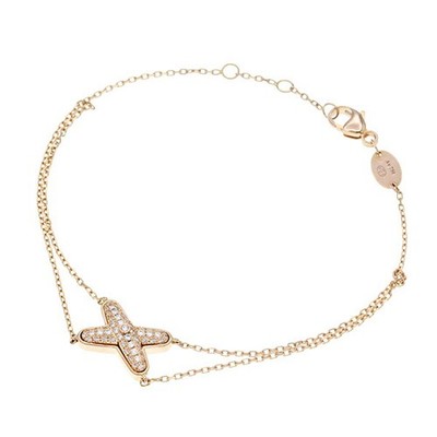 Chaumet Jeux de Liens Diamant Armband 17,5cm D0,20ct 18K PG 3,3g