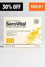 SeroVital HGH-Boosting Supplement  120 Capsules New Factory Sealed free shipping