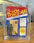 GI Joe Action Force Stalker / Cazador *MOC, SEALED, IN HARD ACRYLIC CASE!* VTG