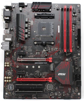 MSI B350 Gaming Plus MS-7A34 Intel B350 microATX Mainboard Sockel AM4 (#11787)